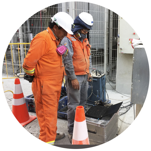 Pruebas eléctricas y puesta en servicio